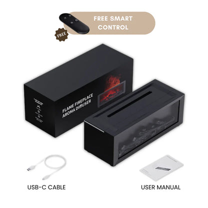 HavenFlame™ – The Soothing Flame Aroma Diffuser